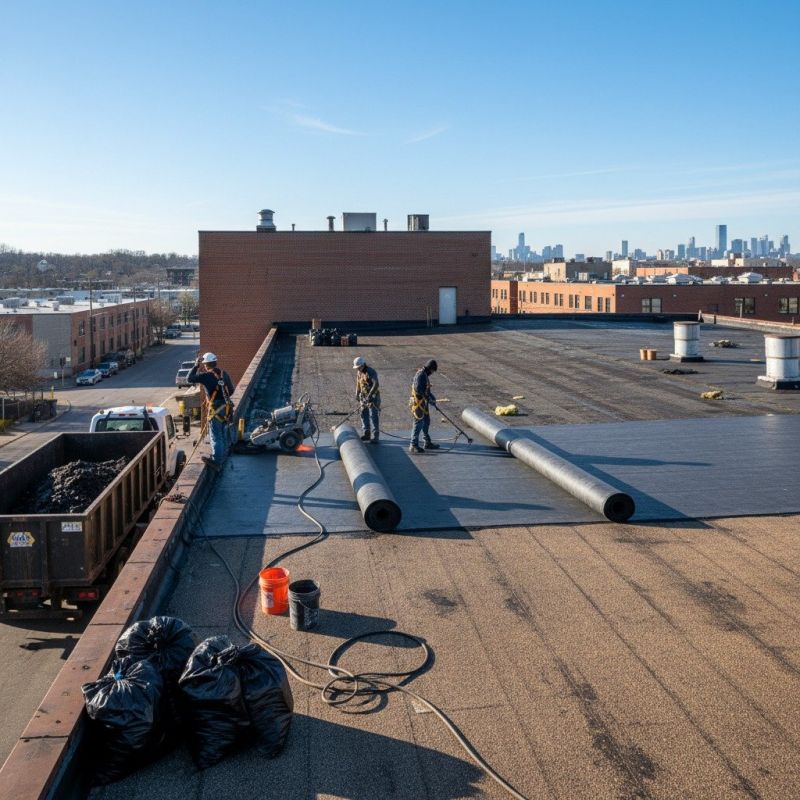 How Single-Ply Roof Repair Fixes Leaks And Seam Failures